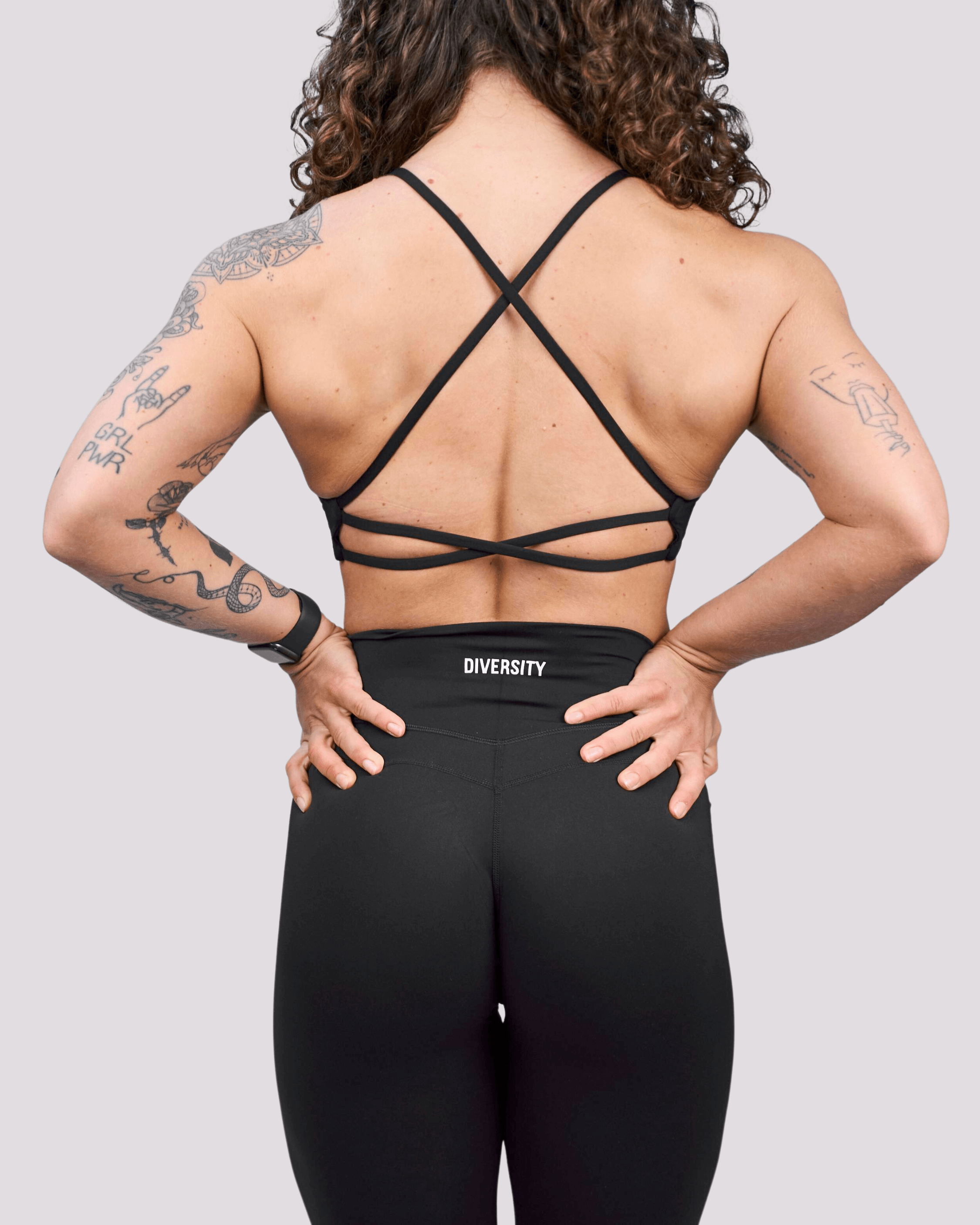 Divine Cross Bra - Diversitywear.dk