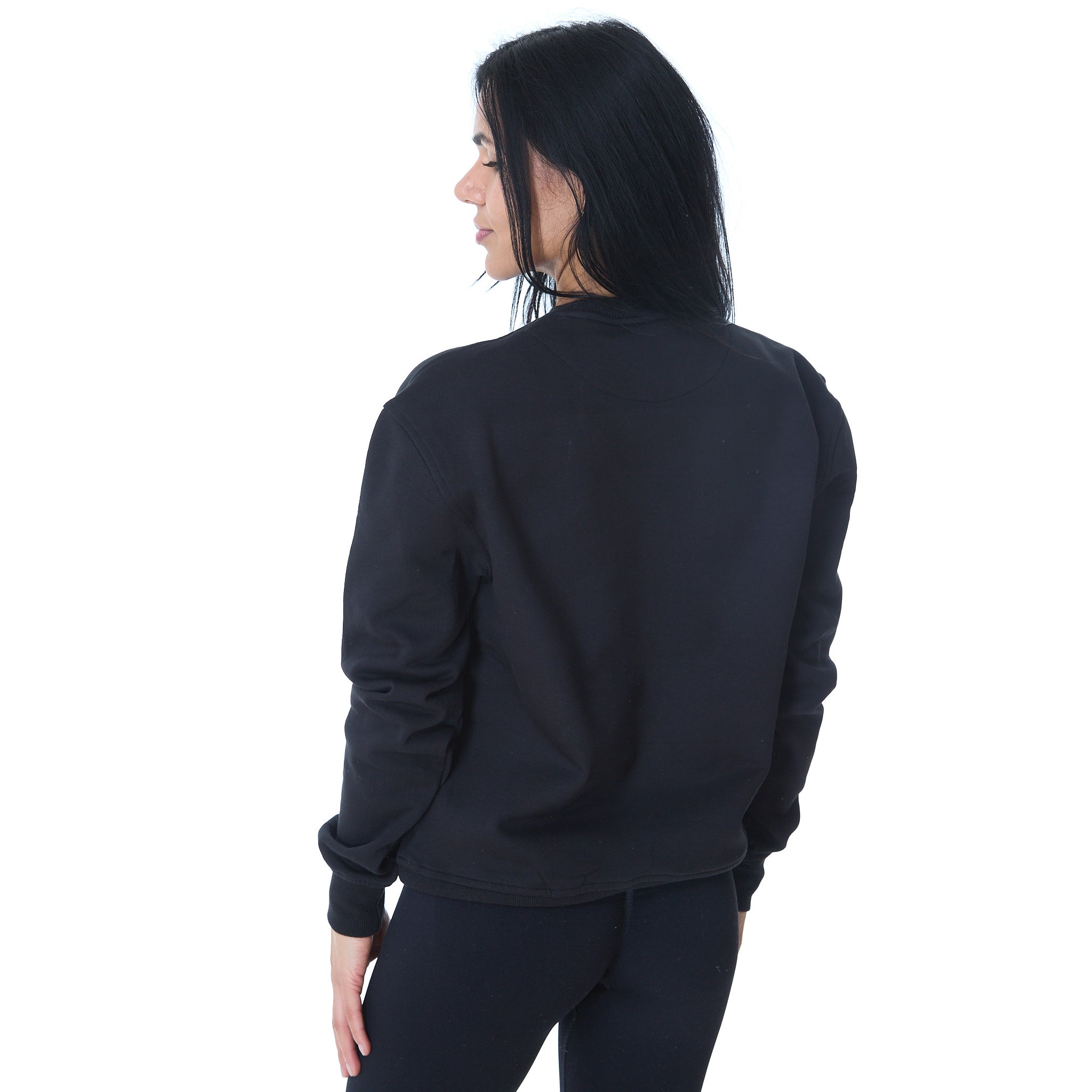 Premium Oversize Sweatshirt i Sort
