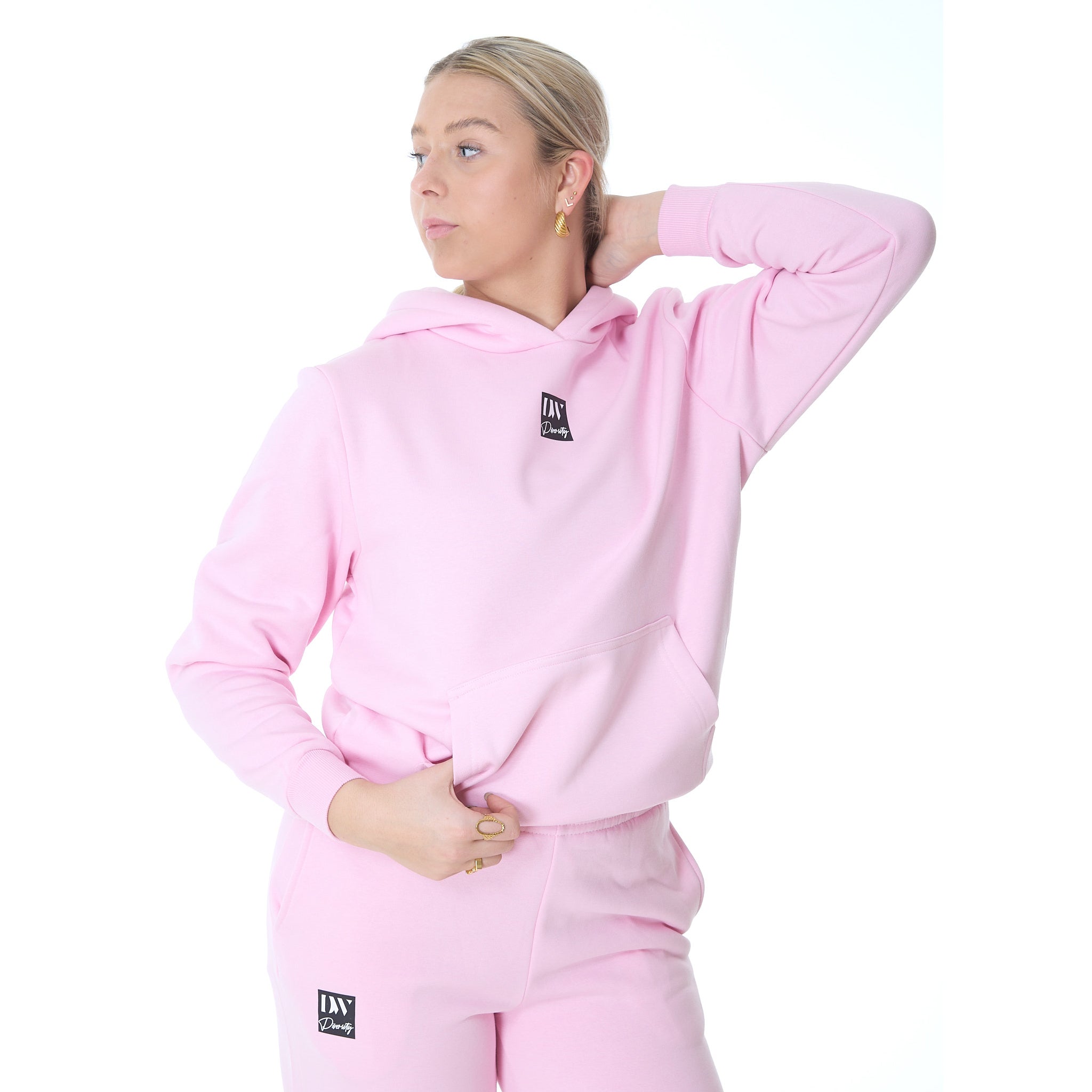 Fluffy Hoody - Soft Pink