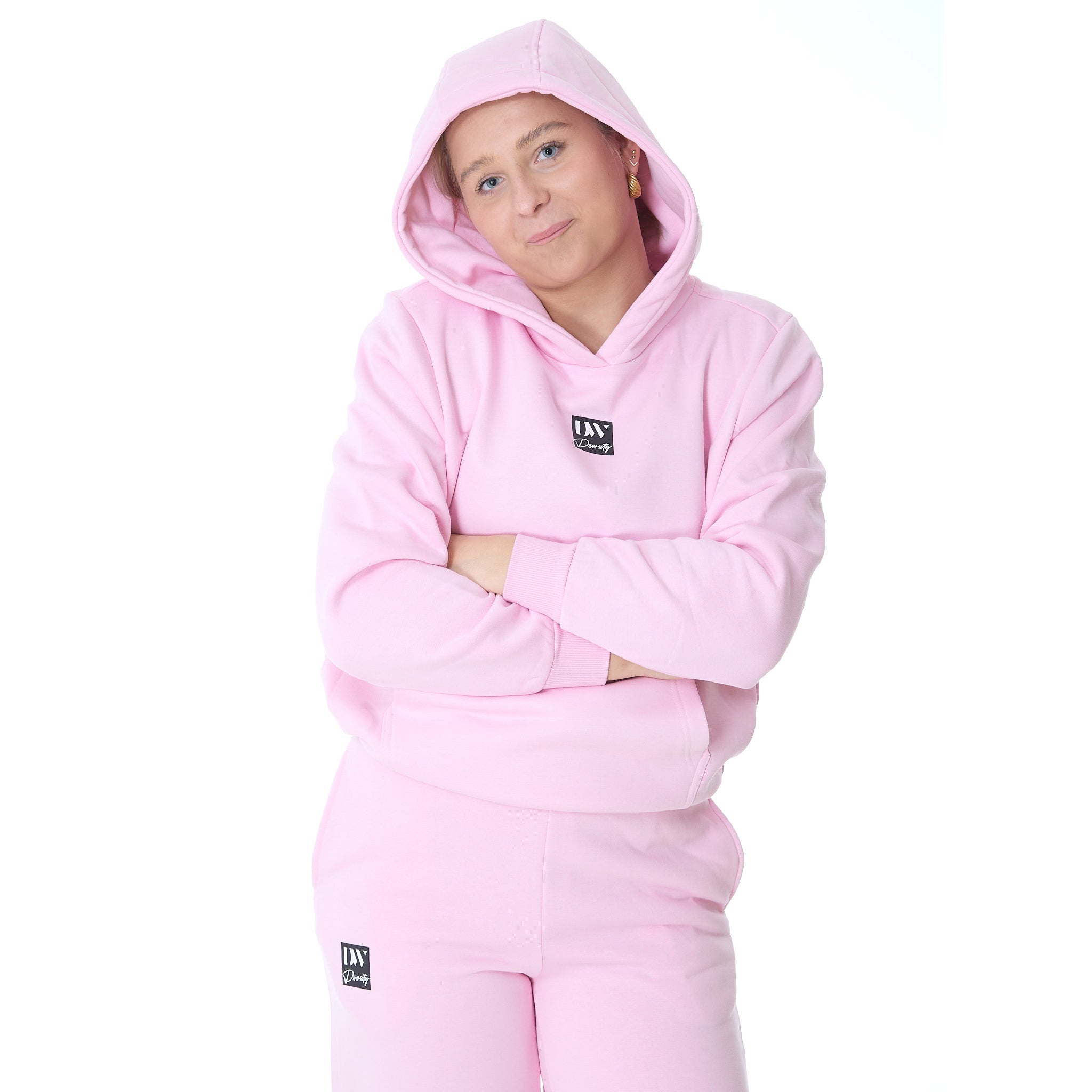 Fluffy Hoody - Soft Pink