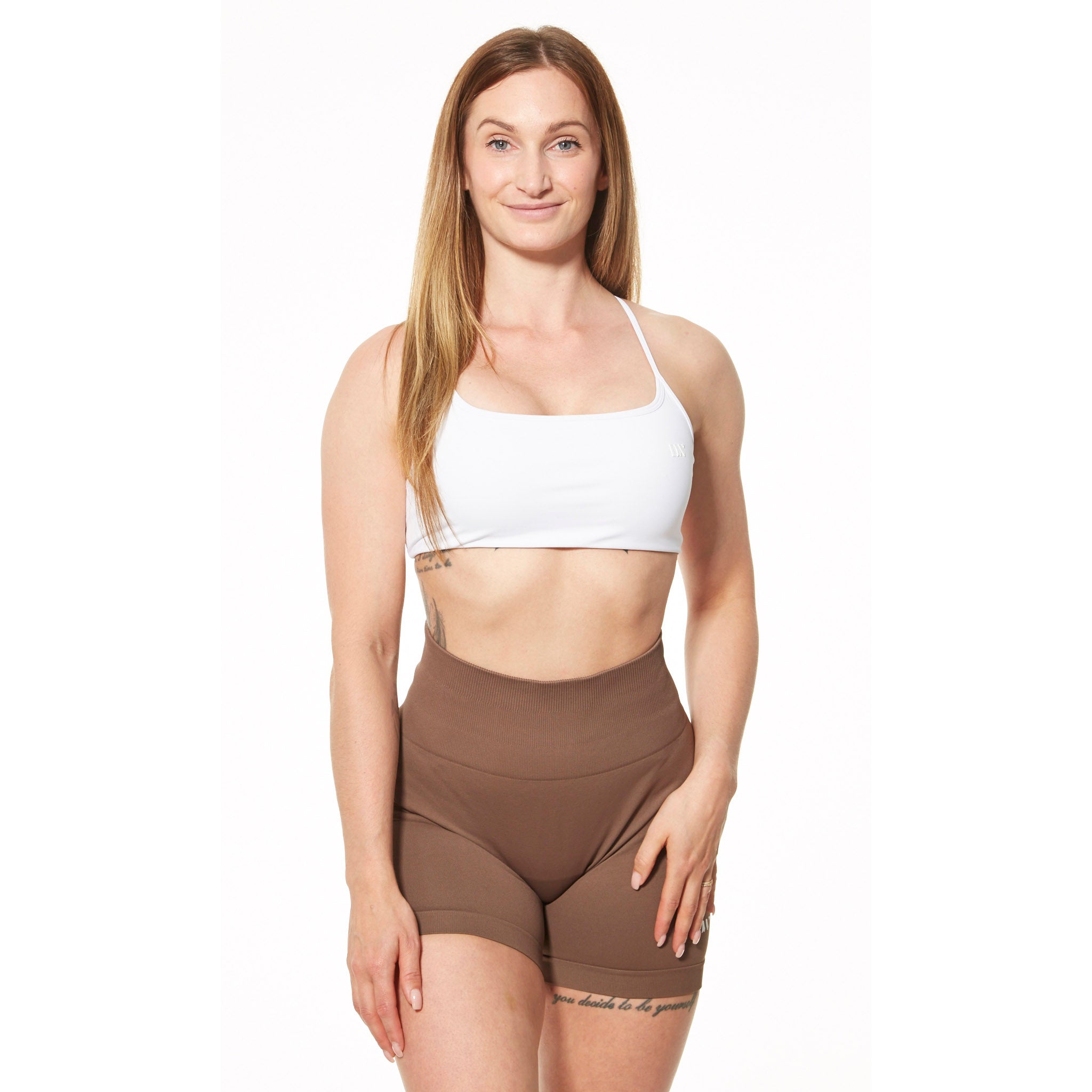 Scrunch Shorts - Lys Brun