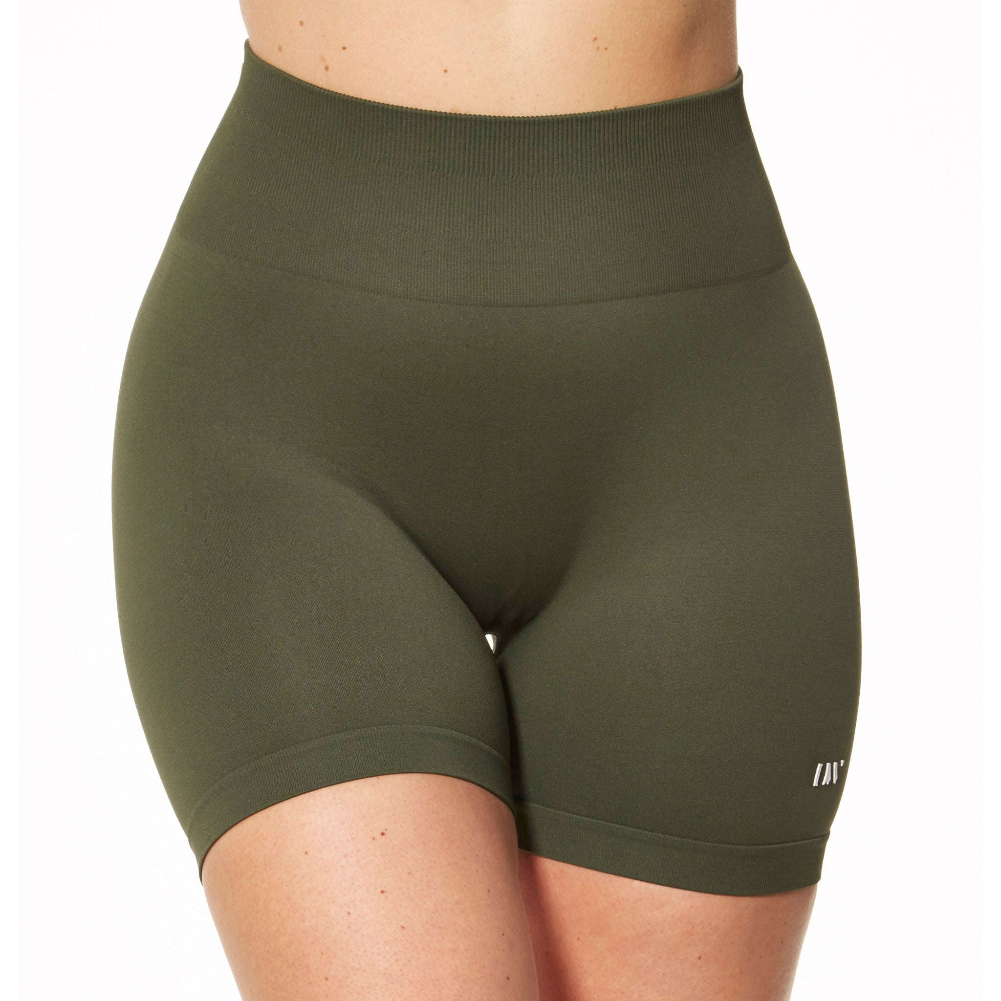 Scrunch Shorts - Oliven