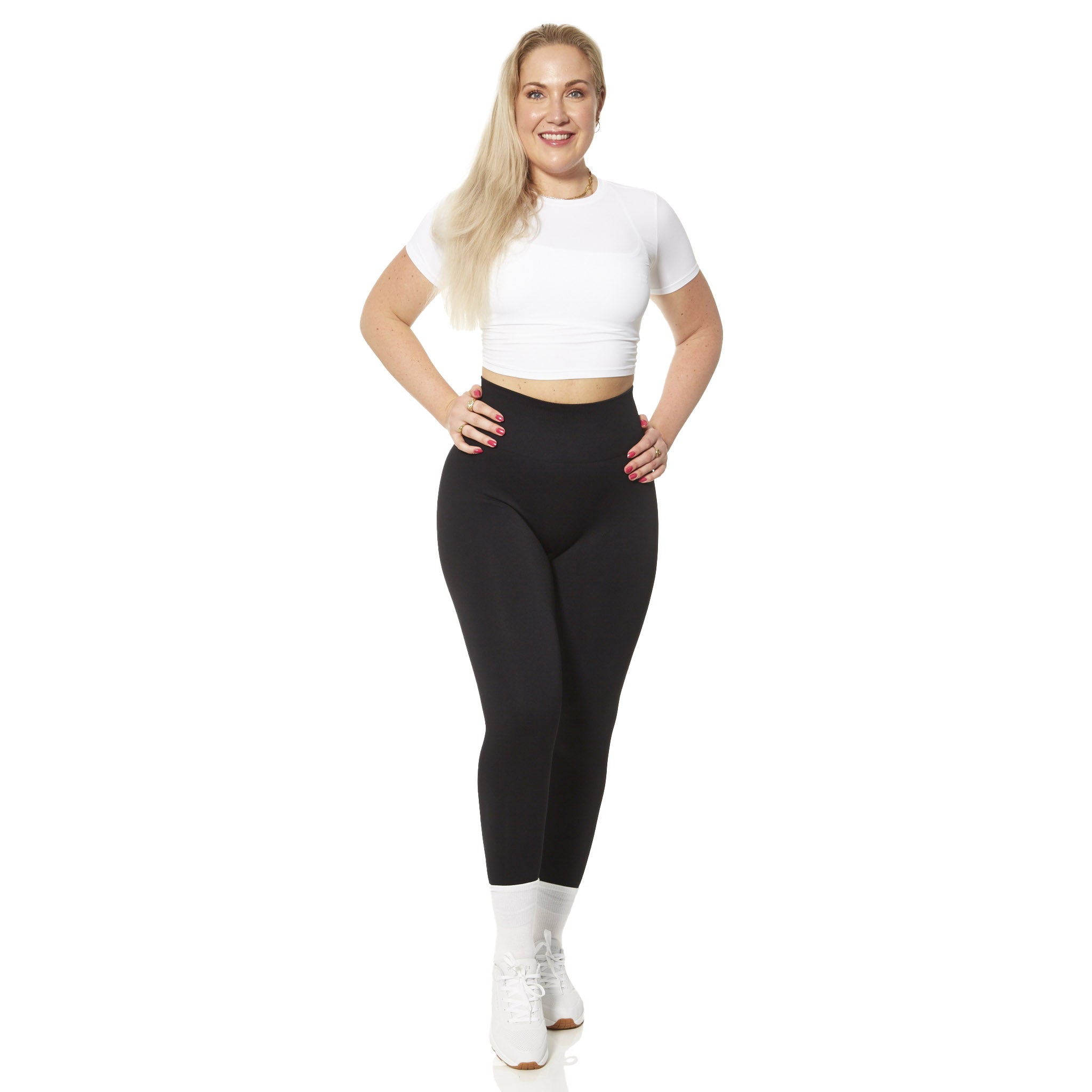Scrunch Tights - Sort