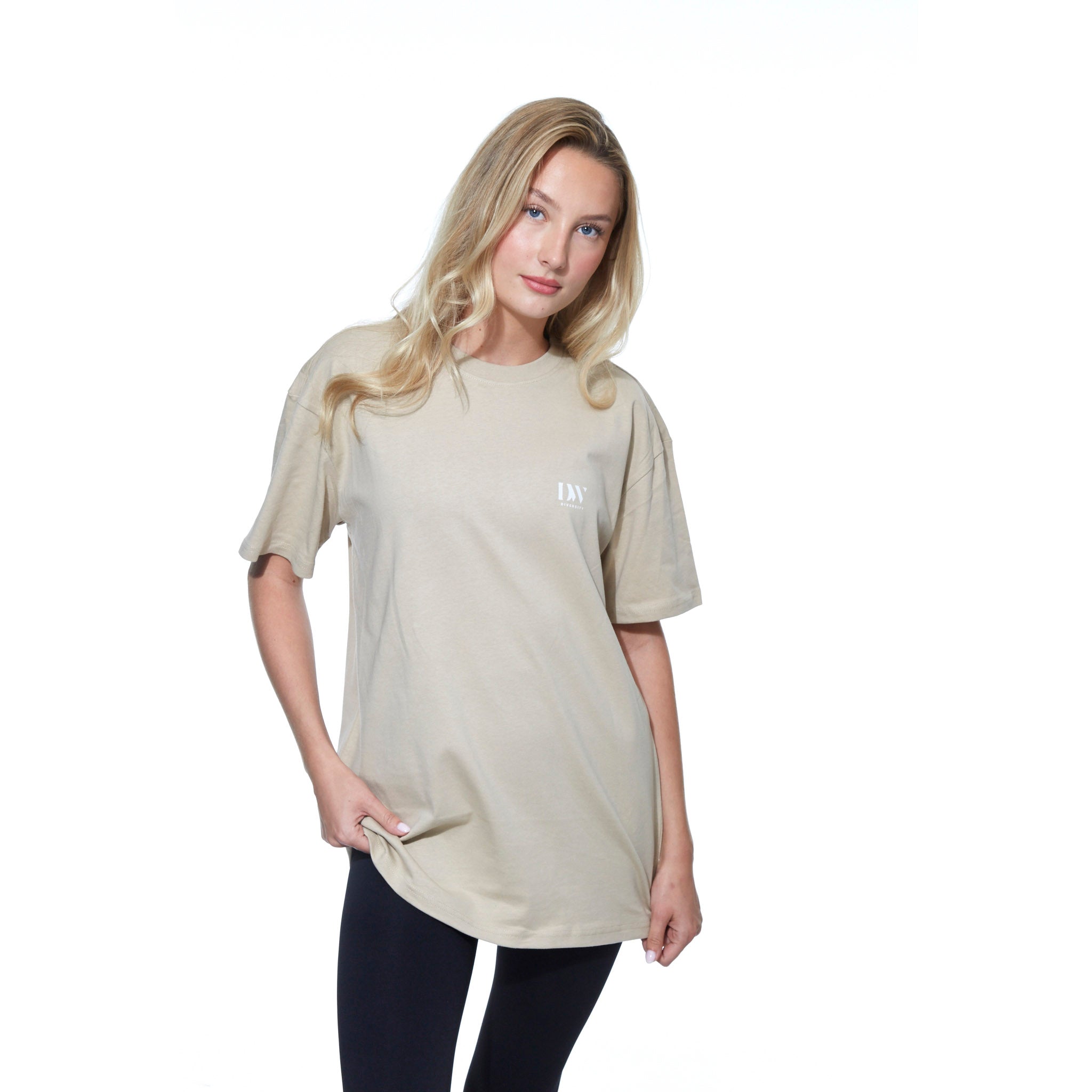 Signature Oversize T-Shirt / Sand