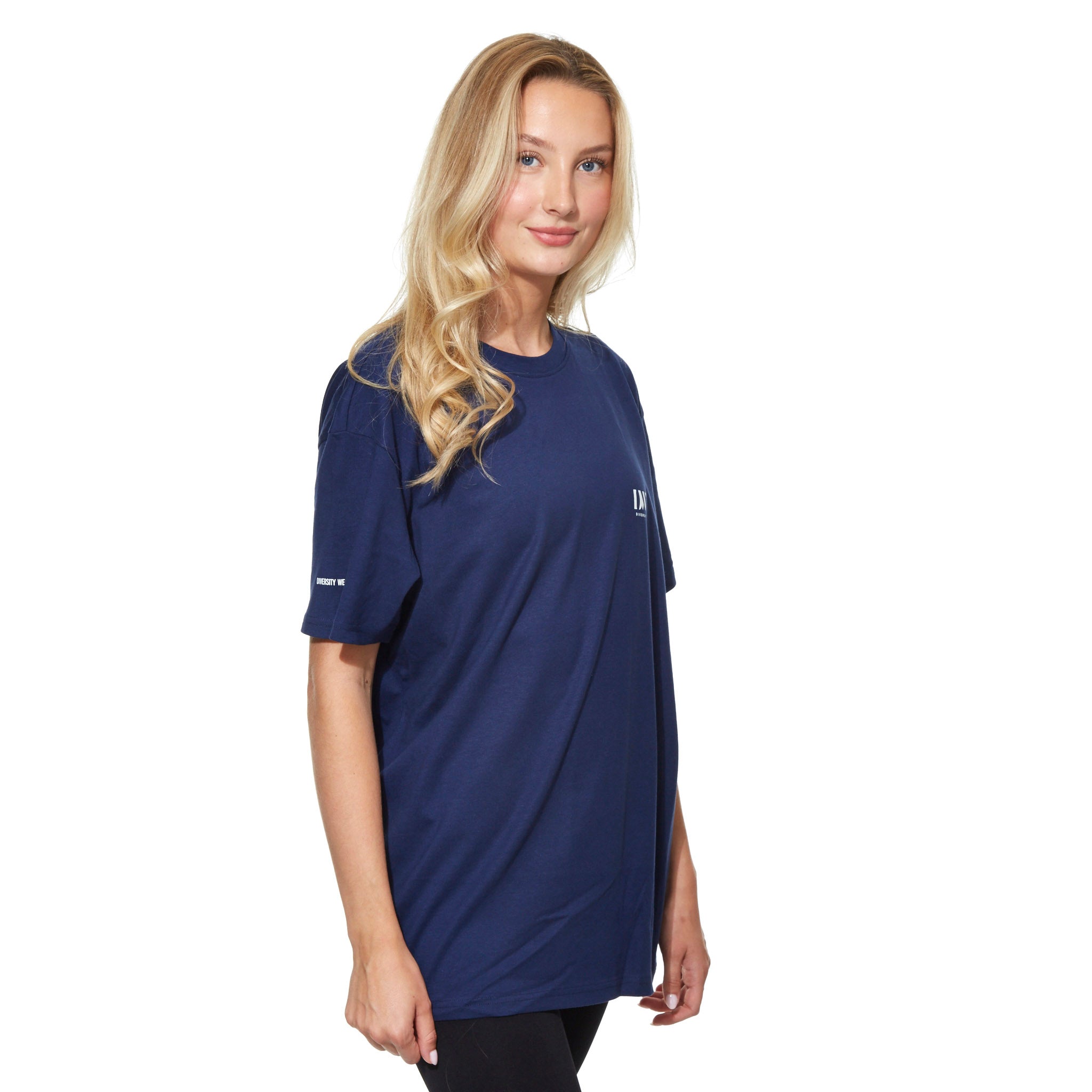 Signature Oversize T-Shirt / Night Blue