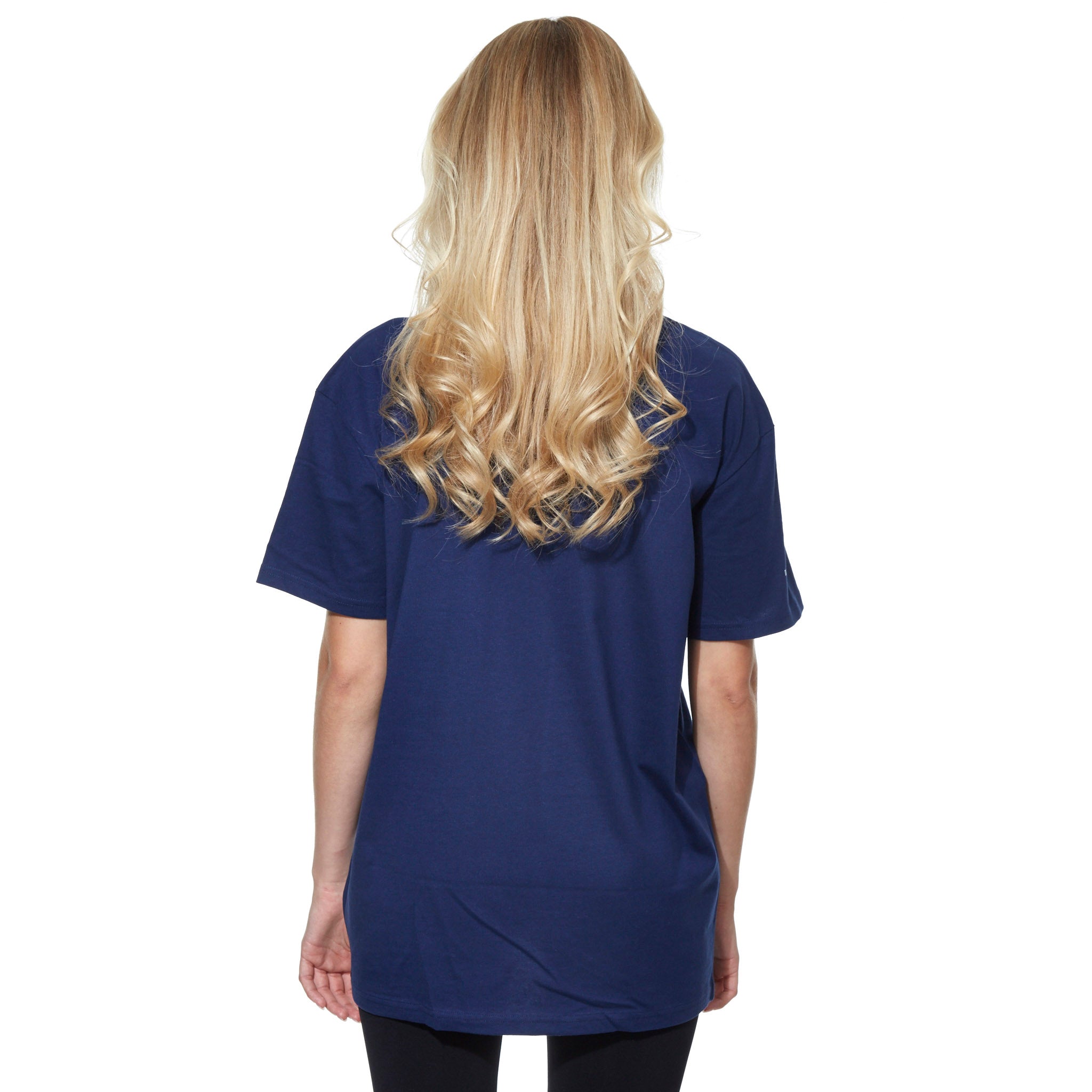 Signature Oversize T-Shirt / Night Blue