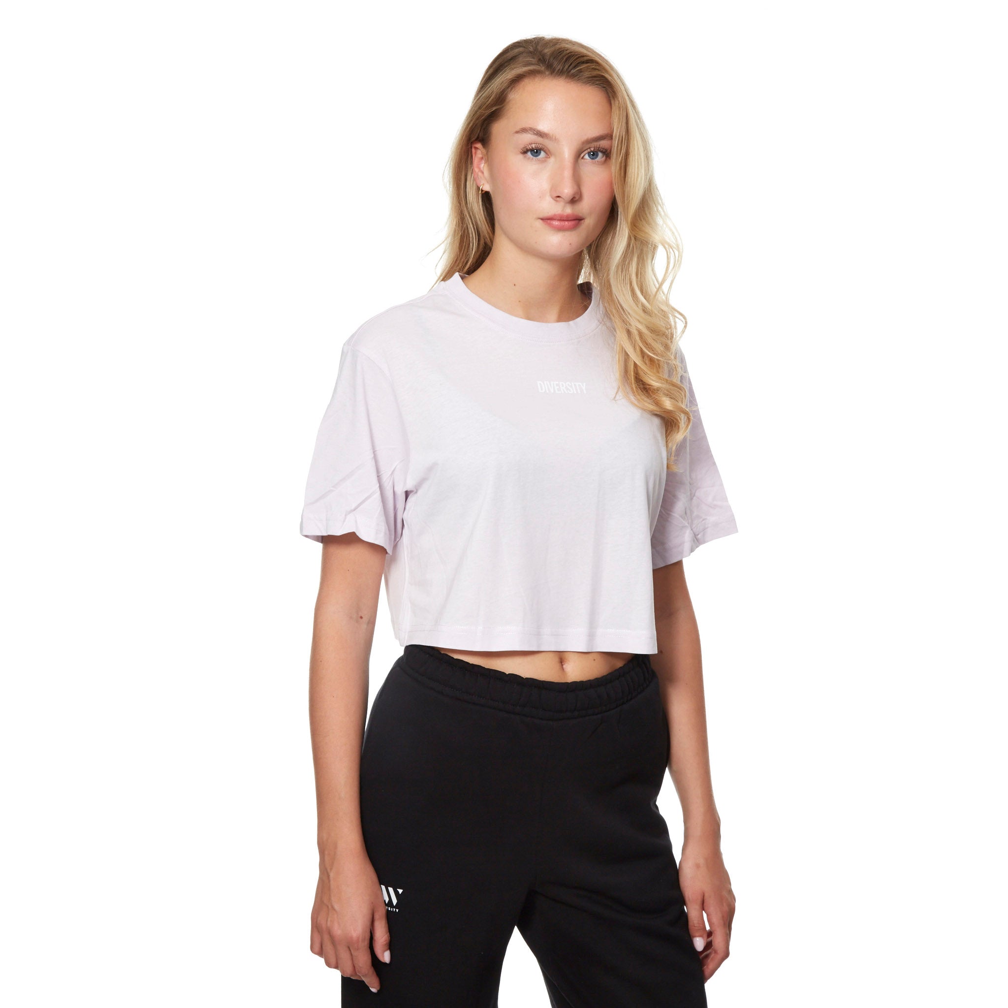 Leema's Cropped T-Shirt - Lys Lilla