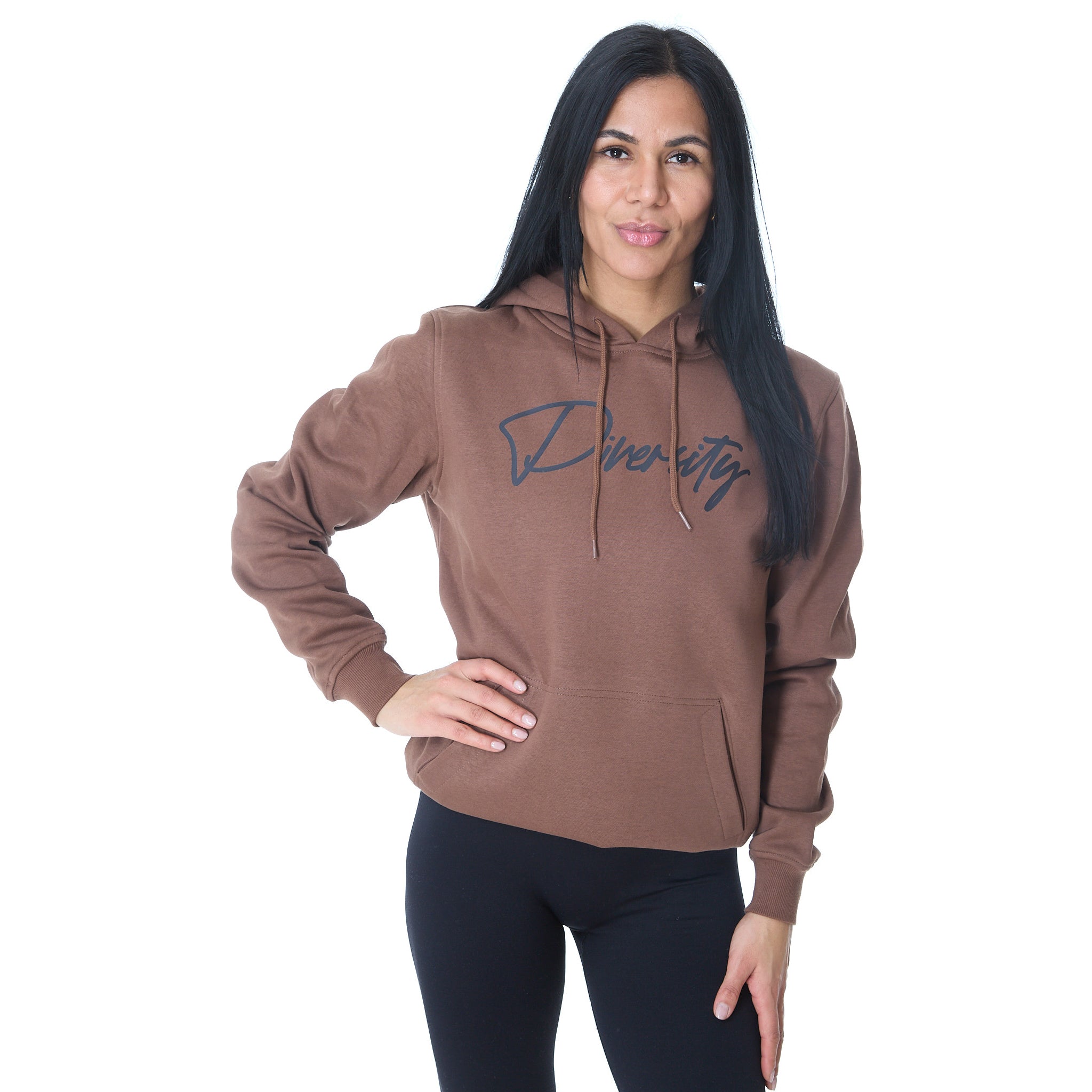 Diversity Signature Hoodie - Brun