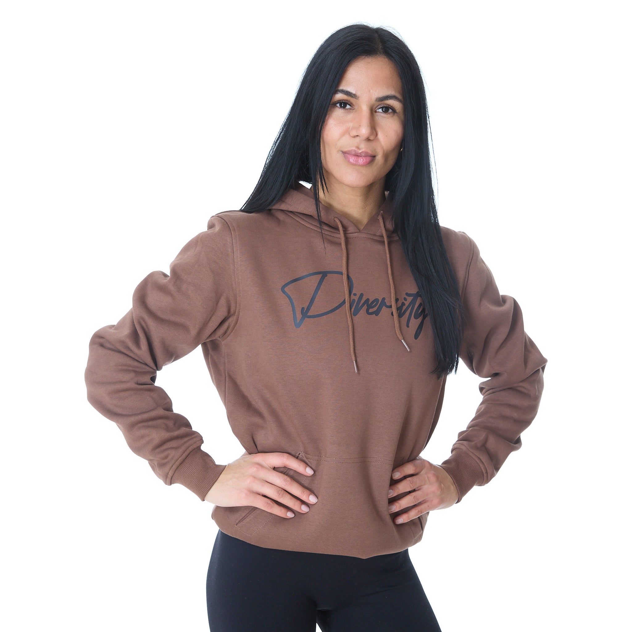 Diversity Signature Hoodie - Brun