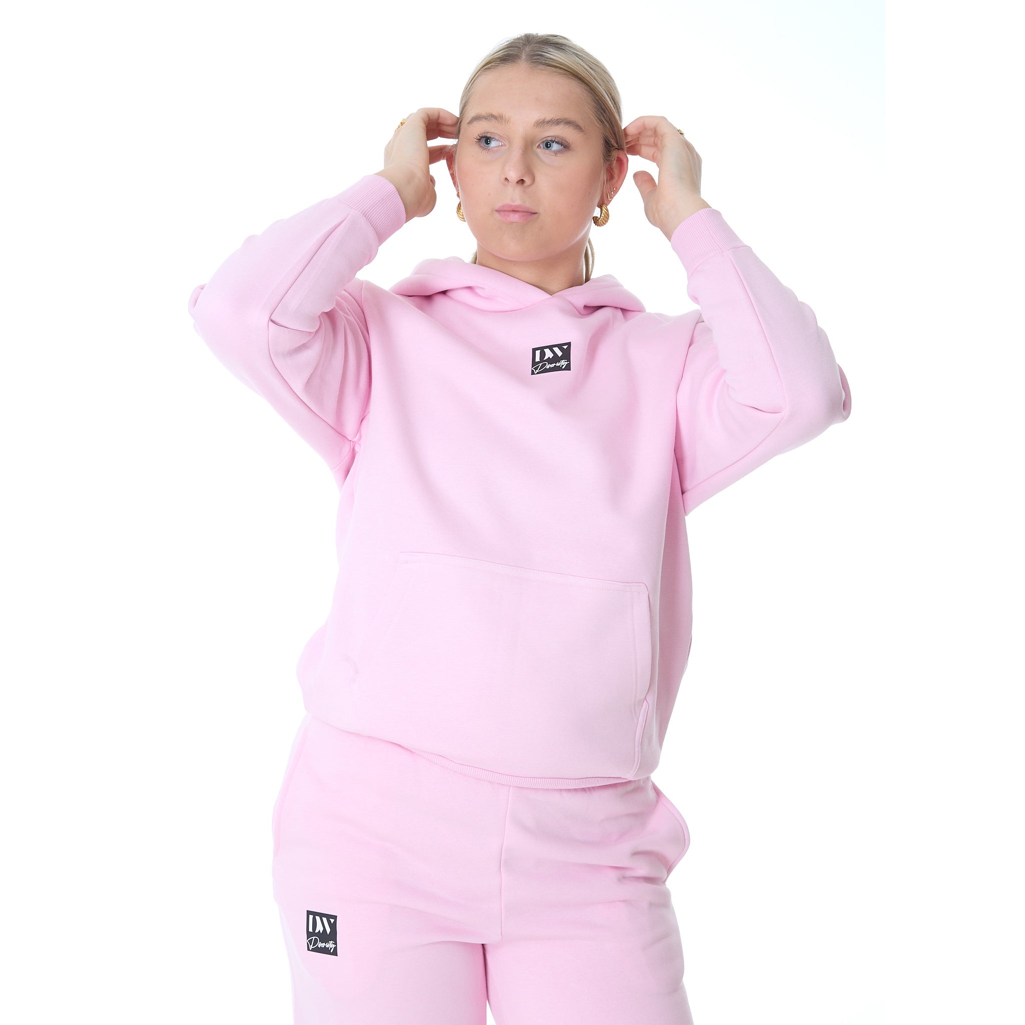 Fluffy Hoody - Soft Pink