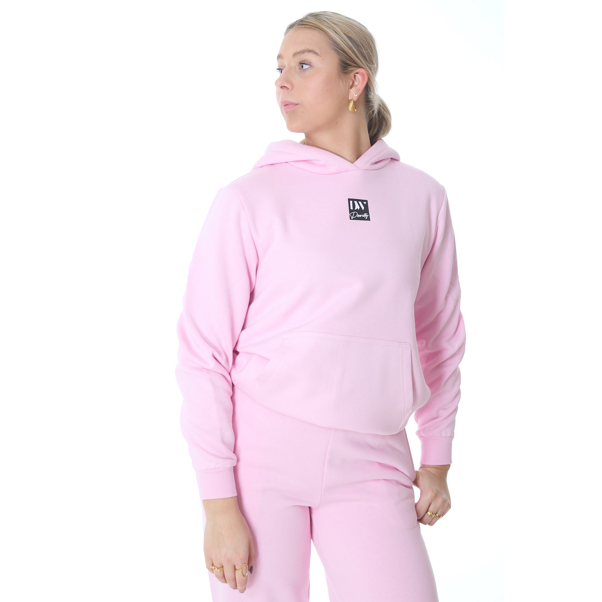 Fluffy Hoody - Soft Pink