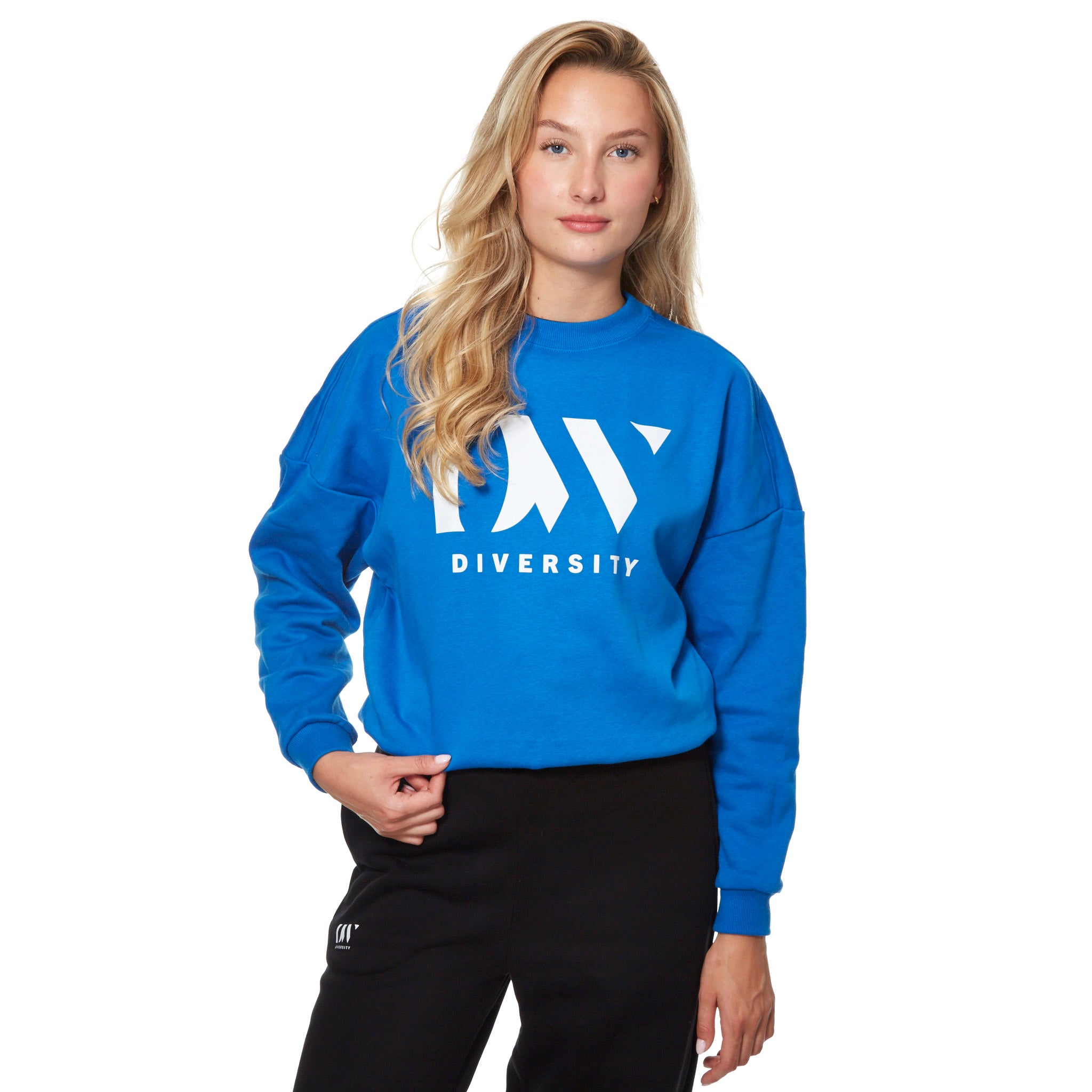 Casual Oversize Sweatshirt - Royal Blå